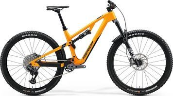фото Велосипед MERIDA ONE-FORTY 8000 orange (black/silver) 2024
