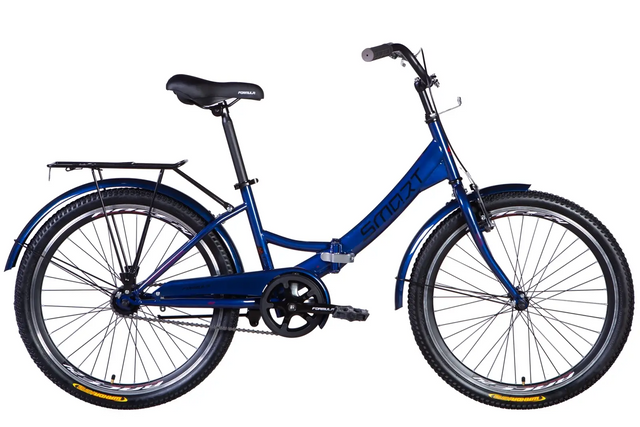 фото Велосипед складний 24" Formula SMART 2024 синій