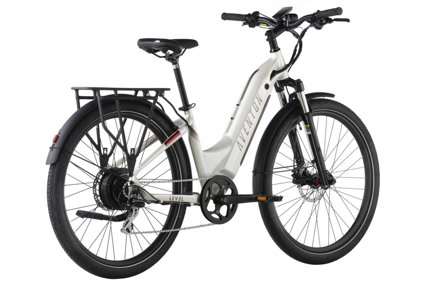 фото Электровелосипед 27.5" Aventon Level.2 Step-Through Commuter Polar