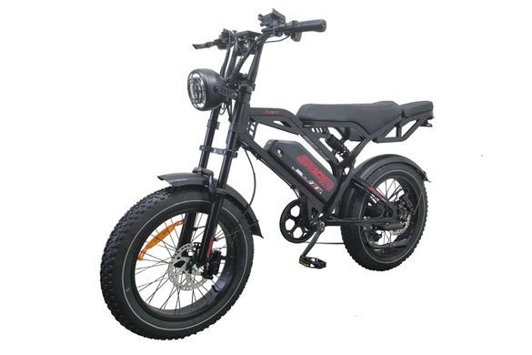 фото Велосипед з електроприводом 20" ST SPACE POLARIS 48 B 15 А*г 1000 Вт чорний 2026