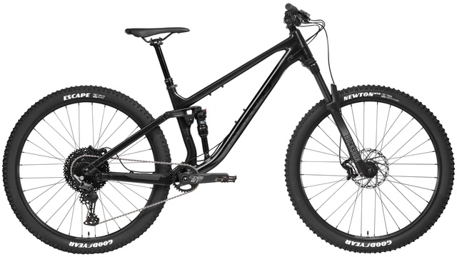 Велосипед двухподвес 29" Norco Fluid FS 4 (2023) black, M - 163 - 175 см, 160 - 170 см, 170 - 180 см