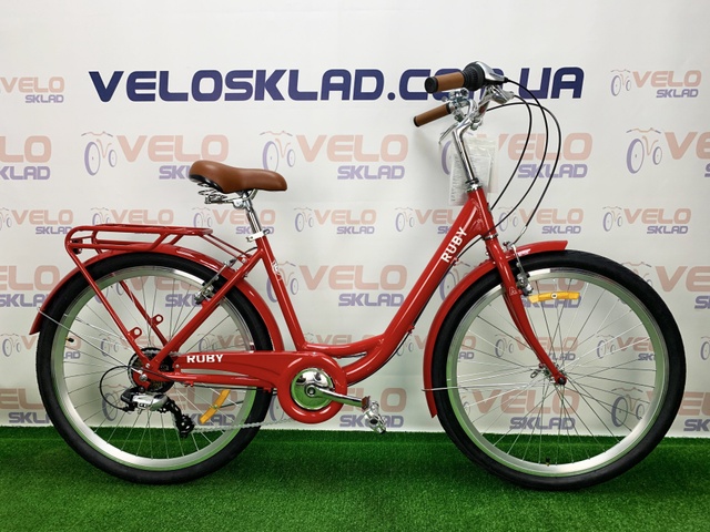 фото Велосипед 26" Dorozhnik RUBY 2020 (красный)