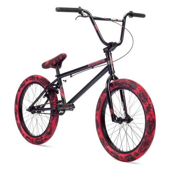 фото Велосипед 20" Stolen CASINO XL 1 2019 BLACK/RED TIE DYE