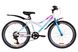 картинка Велосипед 24" Discovery FLINT 14G Vbr St с крылом Pl 2019 (бело-голубой с розовым) 1