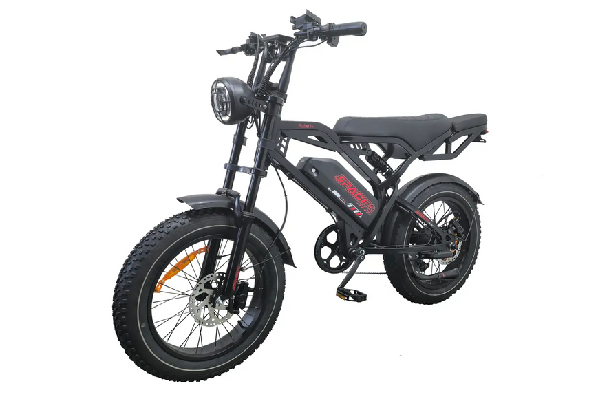 фото Велосипед з електроприводом 20" ST SPACE POLARIS 48 B 15 А*г 1000 Вт чорний 2026