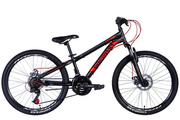 фото Велосипед підлітковий 24" Discovery RIDER AM DD 2022 чорний