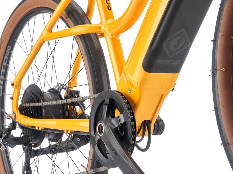 фото Електровелосипед 27,5" Kona Ecoco HD Gloss Metallic Yellow