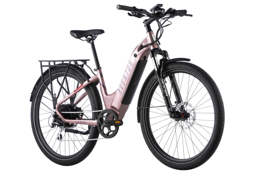 фото Электровелосипед 27.5" Aventon Level.2 Step-Through Commuter Himalayan