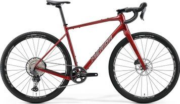 фото Велосипед MERIDA SILEX 700 dark strawberry (grey/red) 2024