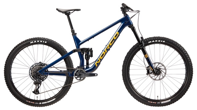 фото Велосипед гірський 27.5-29" Norco Sight C2 SRAM (2023) blue/gold
