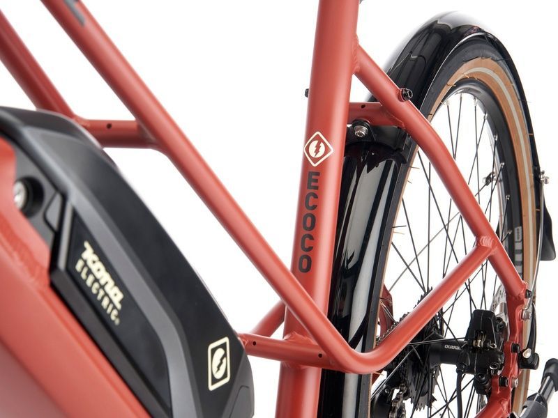фото Электровелосипед 27,5" Kona Ecoco Matte Bloodstone