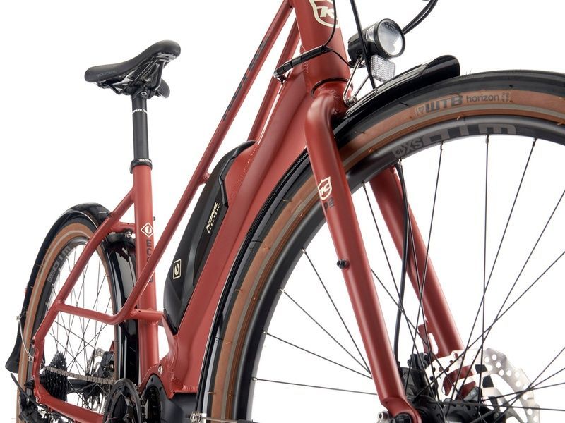 фото Электровелосипед 27,5" Kona Ecoco Matte Bloodstone