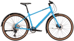 фото Велосипед міський 27,5" Kona Dew Deluxe (2023) Gloss Azure Blue