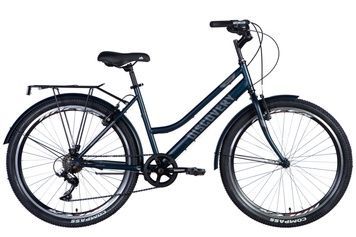 фото Велосипед женский ST 26" Discovery PRESTIGE WOMAN Vbr с багажником задн St с крылом St 2024