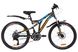 картинка Велосипед 24" Discovery ROCKET AM2 14G DD St с крылом Pl 2019 (черно-оранжевый с синим (м)) 2