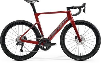фото Велосипед шосейний 28" Merida REACTO 8000 Dark strawberry (grey)