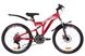 картинка Велосипед 24" Discovery ROCKET AM2 14G DD St с крылом Pl 2019 (красно-белый с черным) 1
