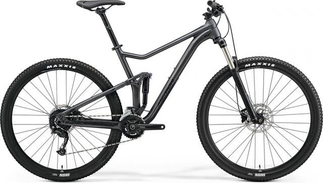Велосипед двухподвес 29" Merida ONE-TWENTY RC 300 (2023) silk anthracite, S - 159 - 168 см, 150 - 160 см, 160 - 170 см