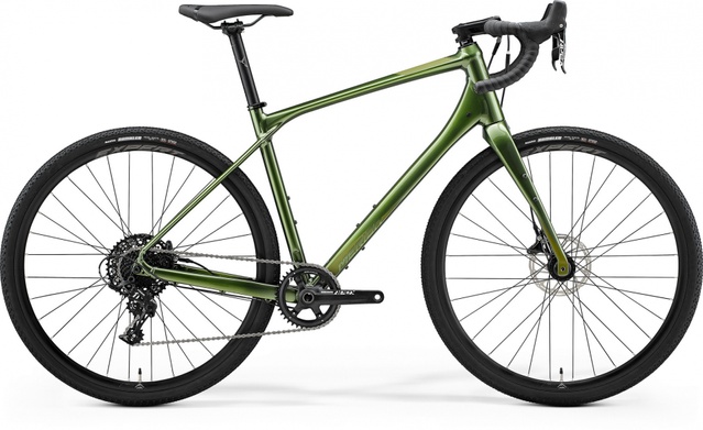 фото Велосипед гравийный 28" Merida SILEX 600 (2021) glossy fog green