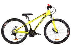фото Велосипед 26" Optimabikes MOTION AM 14G DD Al 2019 (желто-черный с оранжевым)