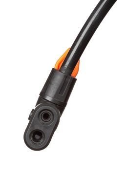 фото Насос підлоговий ONRIDE Magic 20 алюміній, макс. тиск 120 psi, голівка з двома отворами під FV/AV
