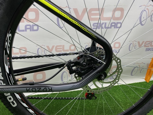 фото Велосипед 27.5" Formula KOZAK 2020 (жовто-черний з сірим)