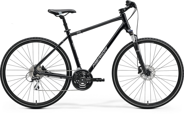 фото Велосипед гибрид 28" Merida CROSSWAY 20-D black (silver)