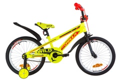 фото Велосипед 18" Formula WILD усилен. St с крылом Pl 2019 (желто-оранжевый)