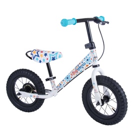 фото Біговел 12" Kiddimoto Super Junior MAX SUPER зірки, алюмінієвий