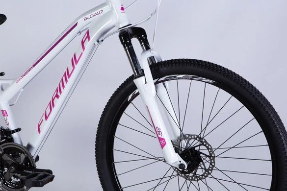 фото Велосипед AL 26" Formula BLACKWOOD DD FR бело-розовый 2026