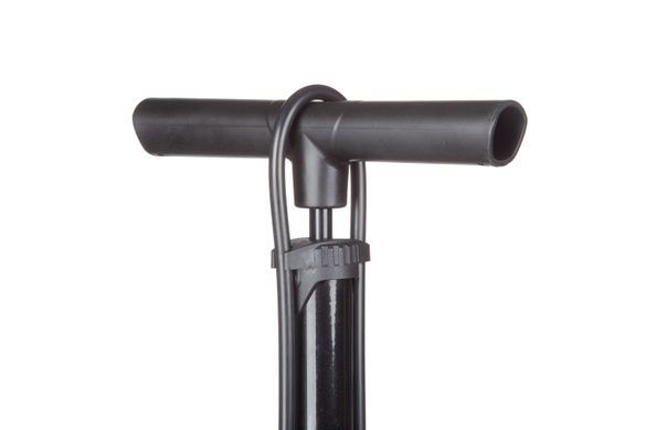 фото Насос напольный ONRIDE Flow 10 стальной, с манометром, макс. давление 120 PSI головка под FV/AV
