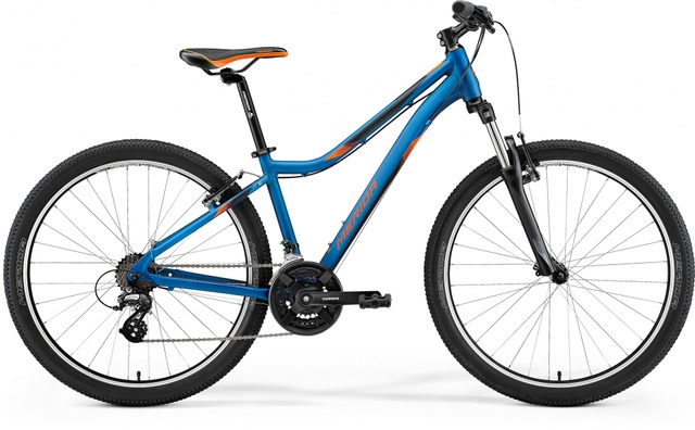 фото Велосипед жіночий 26" Merida MATTS 6.10-V (2021) silk blue(orange)
