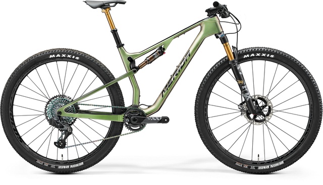 Велосипед горный 29" Merida NINETY-SIX RC 10K Chameleon green, S - 160 - 168 см, 160 - 170 см