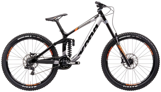 Велосипед двухподвес 27.5" Kona Operator (2021) Gloss Faux Chrome/Black, XL - 185 - 196 см, 180 - 190 см, 190 - 200 см