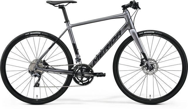 фото Велосипед міський 28" Merida SPEEDER 500 silk dark silver (black)