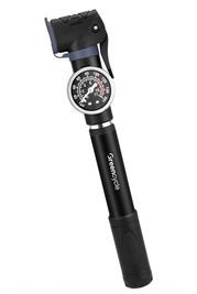 фото Мінінасос Green Cycle GPM-063 телескопічний алюмінієвий з манометром, Presta+Schrader, 80 psi