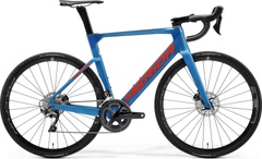 фото Велосипед шосейний 28" Merida REACTO 6000 (2023) glossy blue / matt blue(red)