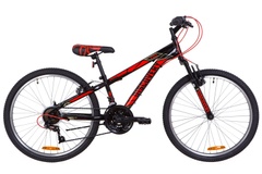 фото Велосипед 24" Discovery RIDER AM 14G Vbr St 2019 (черно-красный)