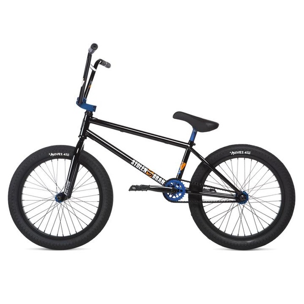 фото Велосипед 20" Stolen SINNER FC XLT LHD рама - 21" 2020 BLACK W/ BLUE, чёрный