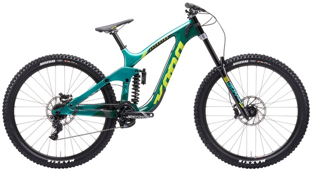Велосипед двухподвес 29" Kona Operator CR (2021) Gloss Dark Green/Metallic Green, M - 168 - 178 см, 160 - 170 см, 170 - 180 см