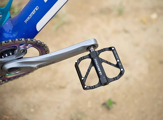 фото Ультра легкі алюмінієві педалі (10,5х9,1х1,8 мм)