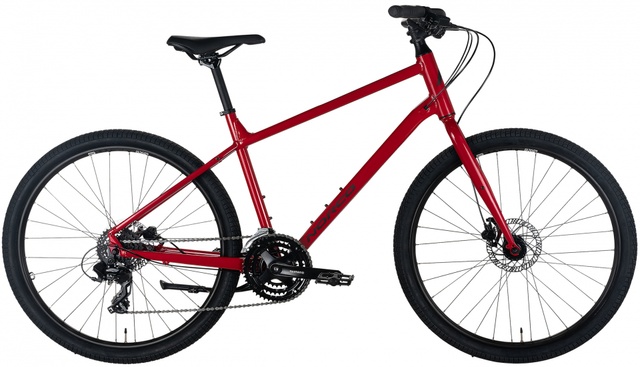 фото Велосипед міський 27,5" Norco Indie 3 (2023) red/black