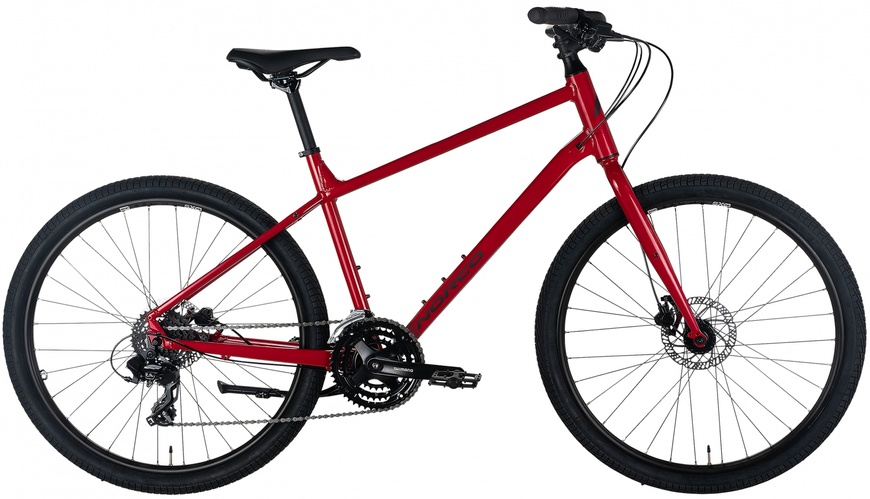 фото Велосипед міський 27,5" Norco Indie 3 (2023) red/black