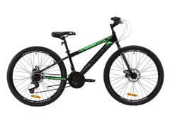 фото Велосипед ST 26" Discovery ATTACK DD 2020 (черно-зеленый с серым)