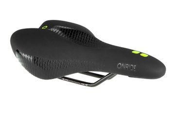 фото Седло ONRIDE Finch, Comfort Density стальные рамки черный 270х170 мм