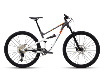 Велосипед двухподвес 29" Polygon SISKIU DSE Charcoal white, S - 152 - 165 см, 150 - 160 см, 160 - 170 см