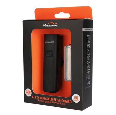 Комплект світла Magicshine ALLTY 800/SEEMEE 50 (800/50 lum) 4000/430 mAh, USB-C