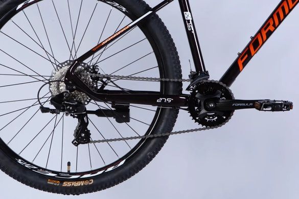 фото Велосипед AL 27.5" Formula THOR DD CS медно-черный с оранжевым 2026