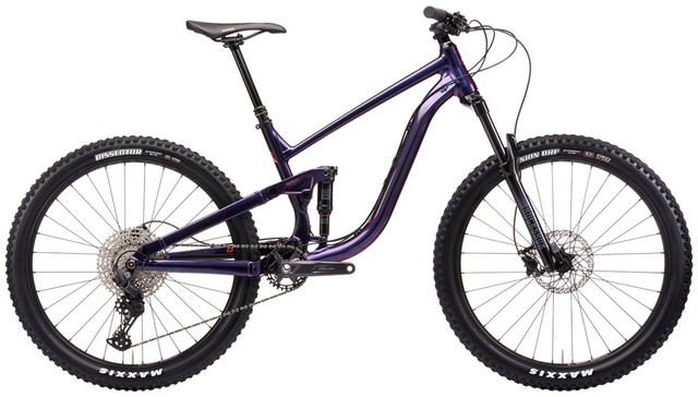 Велосипед двухподвес 27.5" Kona Process 134 (2021) Gloss Prism Purple/Blue, XL - 185 - 196 см, 180 - 190 см, 190 - 200 см