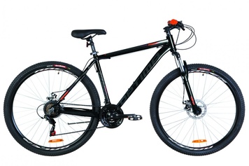 фото Велосипед 29" Optimabikes MOTION AM 14G DD Al 2019 (черно-оранжевый)